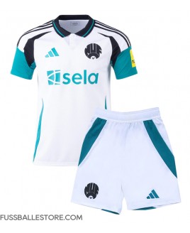Günstige Newcastle United 3rd trikot Kinder 2024-25 Kurzarm (+ Kurze Hosen)